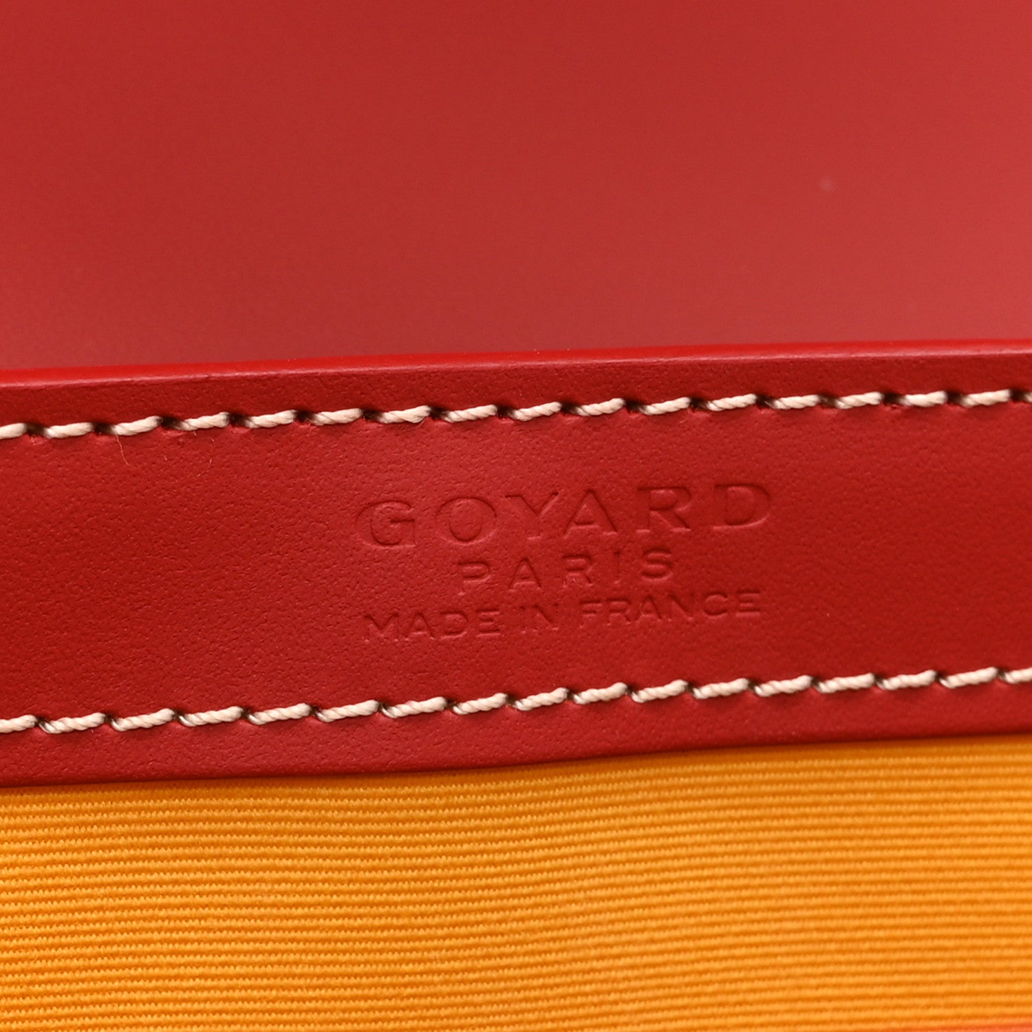 Goyard Goyardine Saigon PM Red 6 of 10