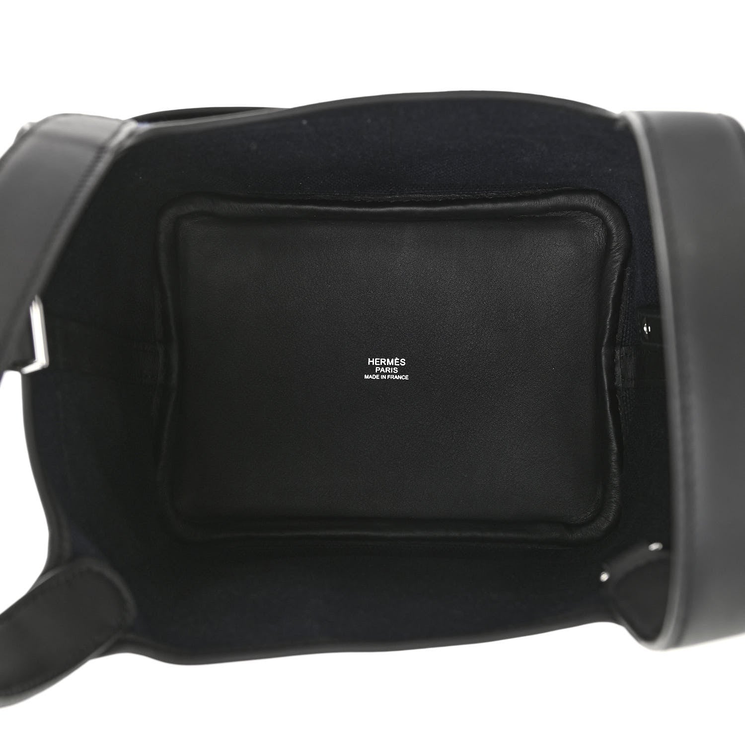 Hermes Toile Goeland Swift Cargo Picotin Lock 18 Bleu Marine 5 of 11