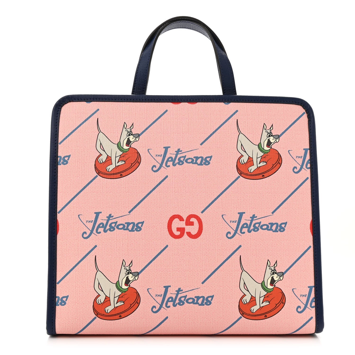 Gucci Coated Canvas Interlocking G The Jetsons Childrens Tote Pink Multicolor 1 of 11