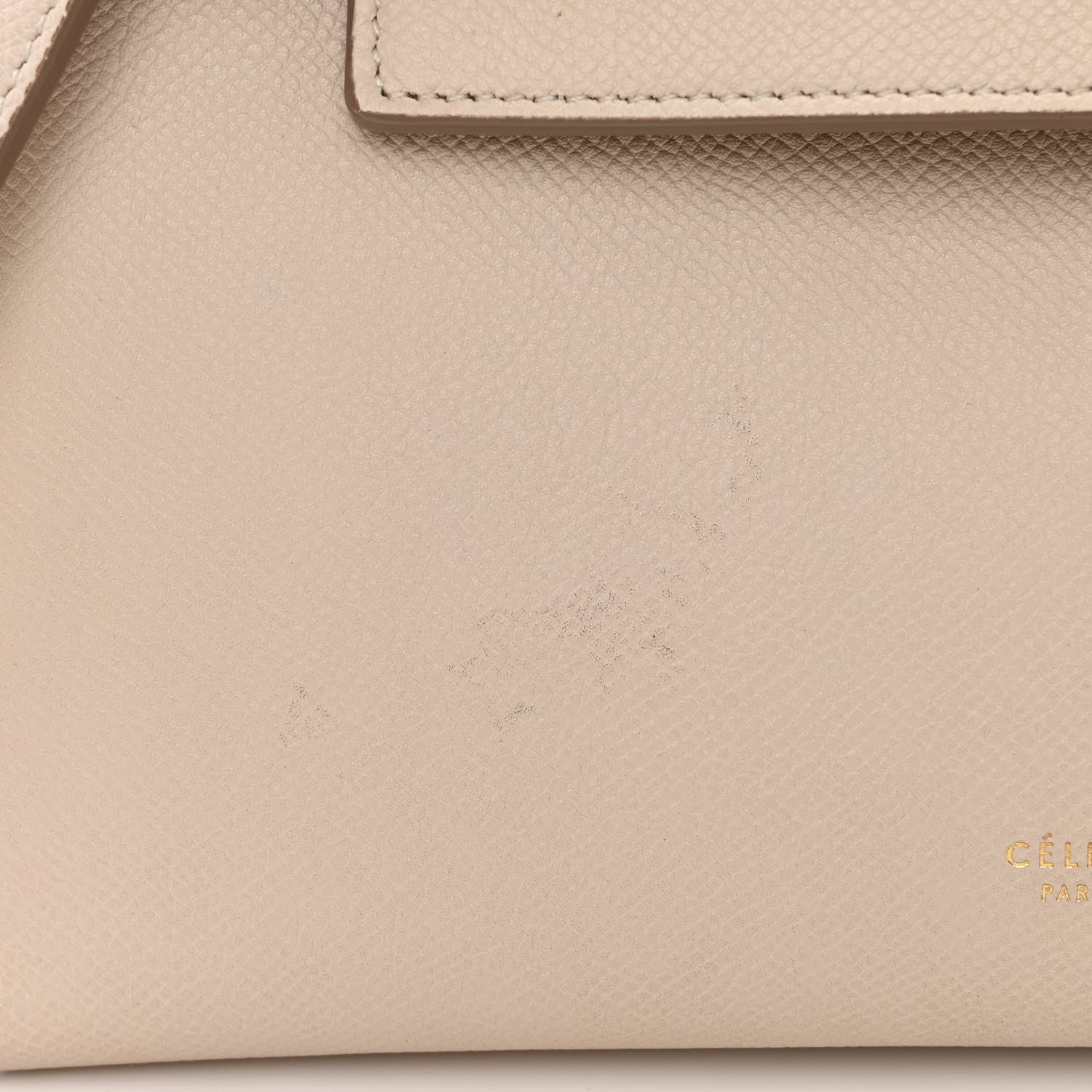 Celine Grained Calfskin Micro Belt Bag Light Taupe 12 of 12