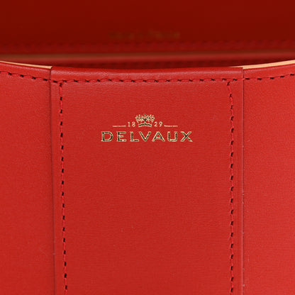 Delvaux Box Calfskin Mini Brillant Satchel Red 6 of 10