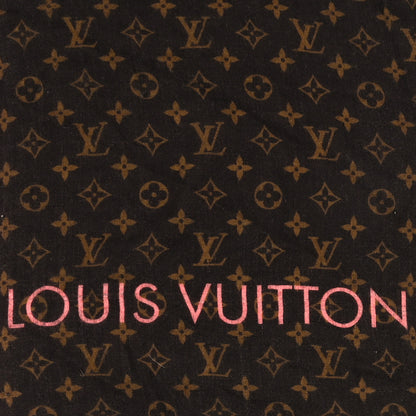 Louis Vuitton Wool Monogram Telling Stole Rose Corail 2 of 3