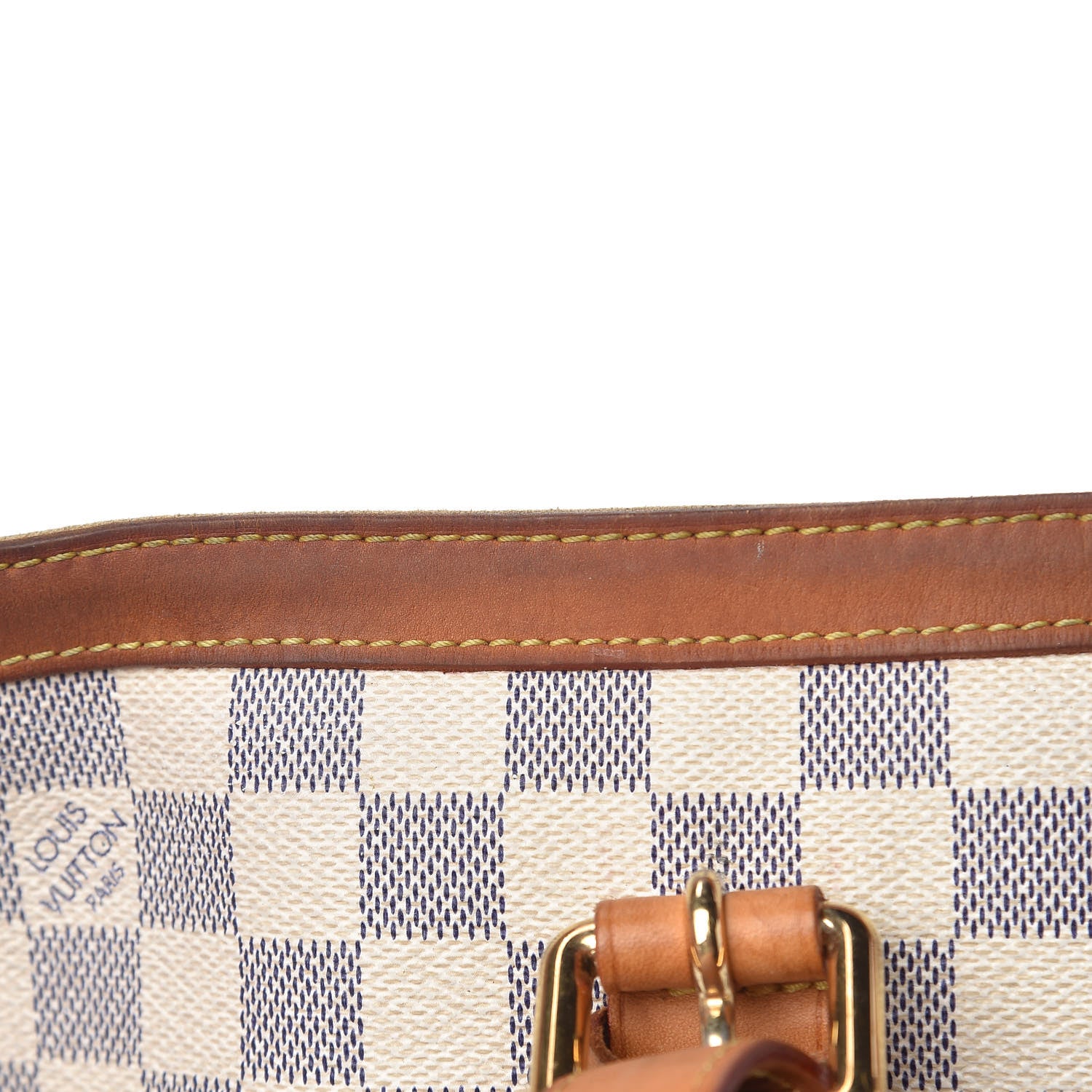 Louis Vuitton Damier Azur Hampstead MM 19 of 32