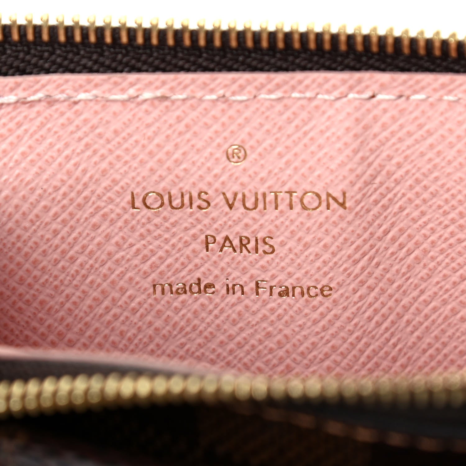 Louis Vuitton Damier Ebene Recto Verso Card Holder Rose Ballerine 6 of 7