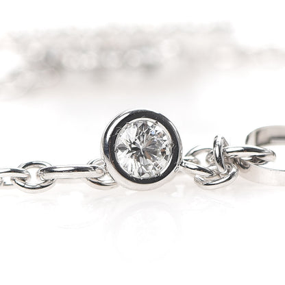 Hermes 18K White Gold Diamond Finesse Bracelet SH 6 of 8