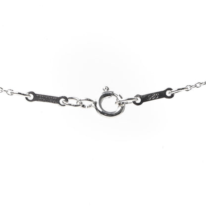 Tiffany Sterling Silver 16mm Elsa Peretti Open Heart Pendant Necklace 4 of 6