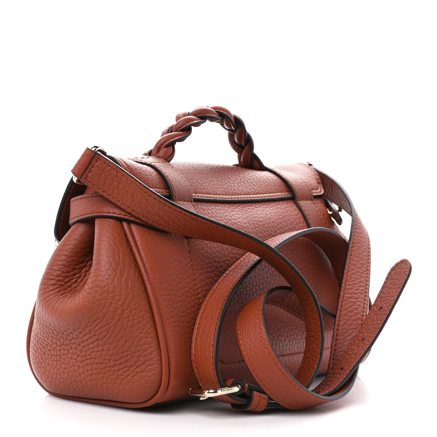 Mulberry Heavy Grain Mini Alexa Chestnut 3 of 10