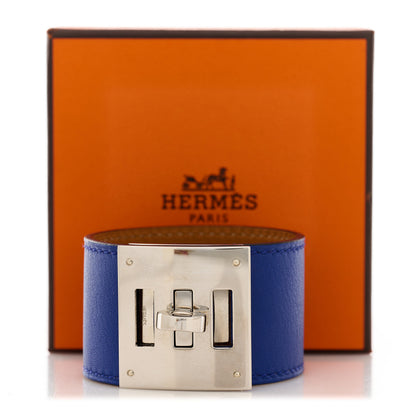Hermes Swift Kelly Dog Bracelet Bleu Electrique 5 of 5