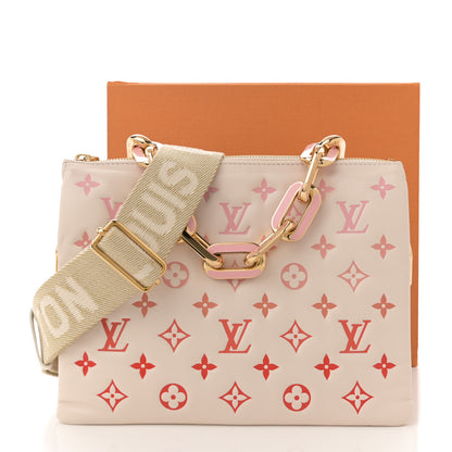 Louis Vuitton Lambskin Embossed Monogram Coussin PM Sunrise Aquarelle 12 of 12