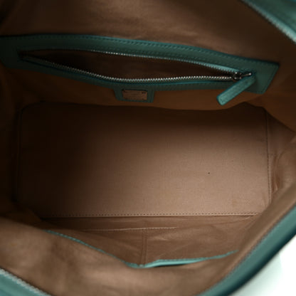 MCM Calfskin Ottomar Monogram Medium Klara Hobo Pool Blue 5 of 9