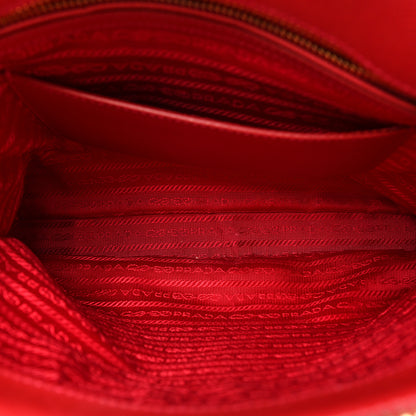 Prada Saffiano Lux Parabole Tote Fuoco 5 of 19
