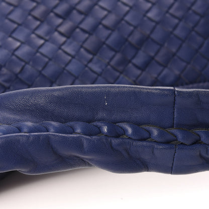 Bottega Veneta Nappa Intrecciato Large Veneta Hobo Sapphire 10 of 11