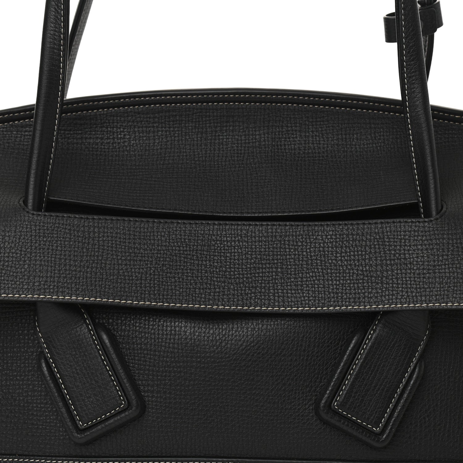 Bottega Veneta Grainy Calfskin Small Arco Black 8 of 8