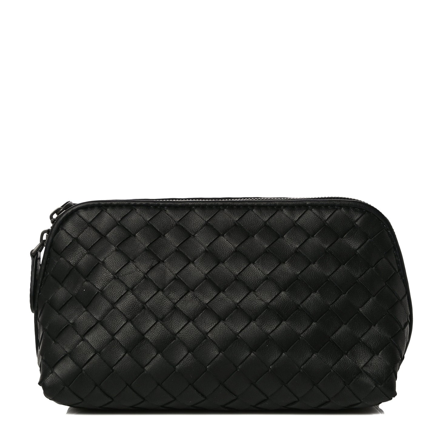 Nappa Intrecciato Cosmetic Case Black