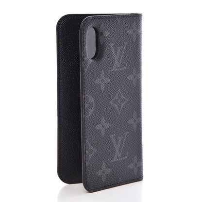 Louis Vuitton Monogram Eclipse iPhone X Folio Case 3 of 7