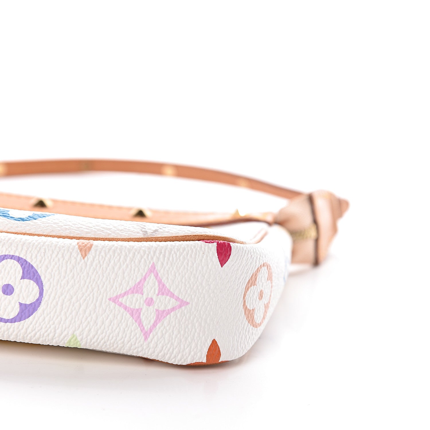 Louis Vuitton Monogram Multicolor Pochette Accessories White 11 of 11