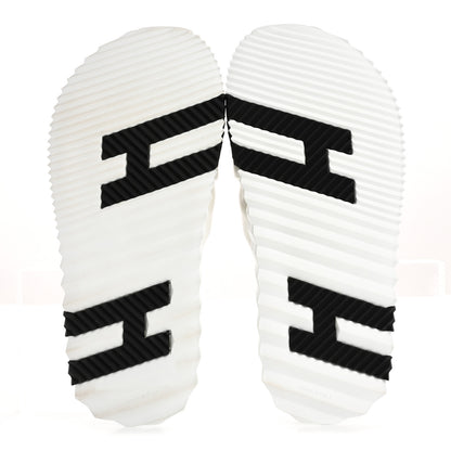 Hermes Nappa Womens Infra Sandals 38 White 6 of 10