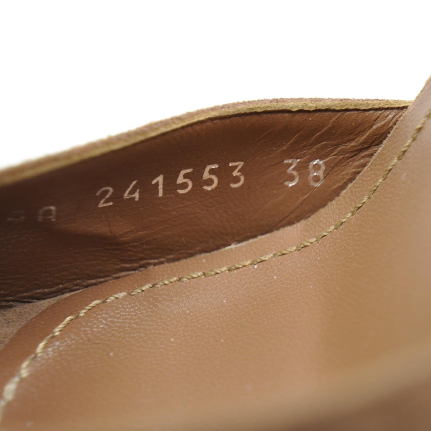 Saint Laurent Suede Chloris Rose Sandals 38 8 of 8