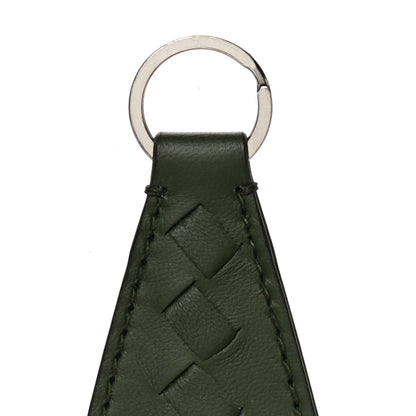Bottega Veneta Nappa Intrecciato Key Ring Dark Green 4 of 6