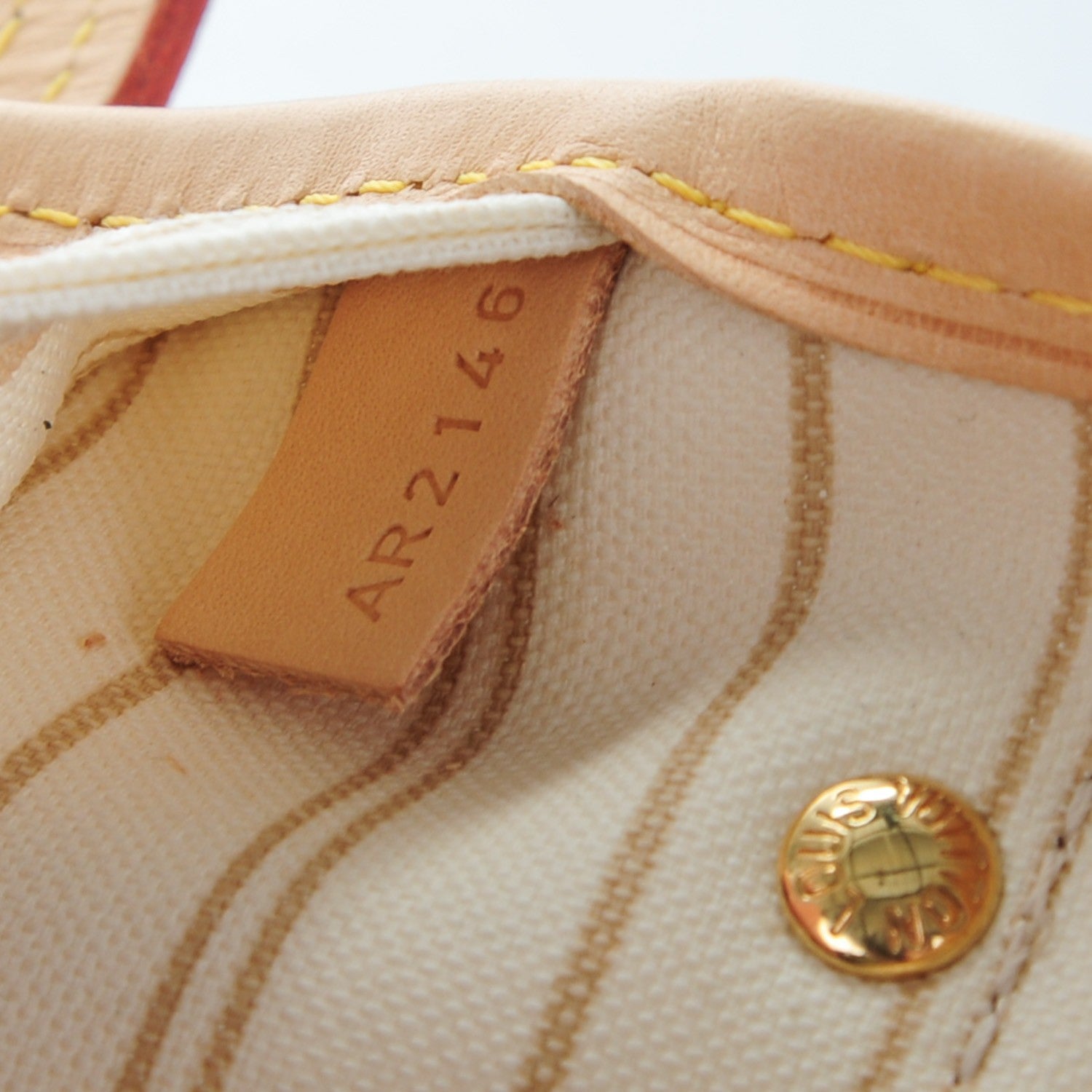 Louis Vuitton Damier Azur Neverfull PM 7 of 7