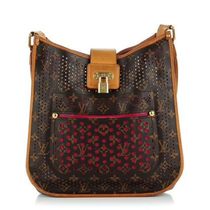 Louis Vuitton Monogram Perforated Musette Fuchsia 1 of 10