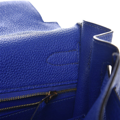 Hermes Togo Kelly Retourne 32 Bleu Electrique 23 of 49