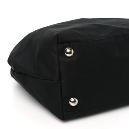 Prada Tessuto Nylon Nappa Braided Top Handle Bag Black 8 of 10