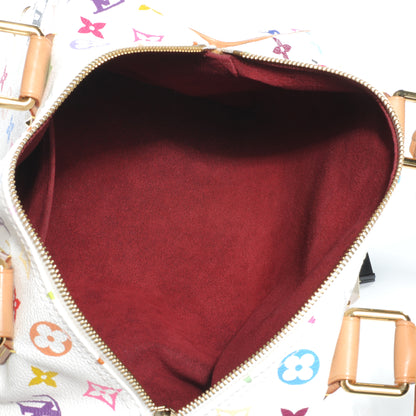 Louis Vuitton Monogram Multicolor Speedy 30 White 7 of 7