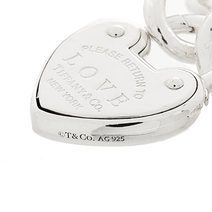 Tiffany Sterling Silver Return to Tiffany Love Lock Bracelet 3 of 4