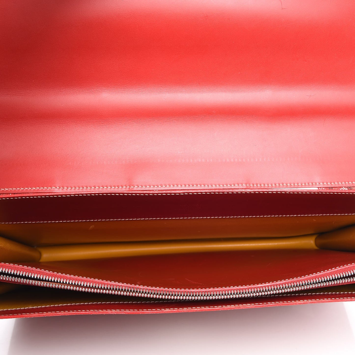 Chevron Serviette Chypre Briefcase Red