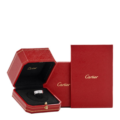 Cartier Platinum 5.5mm LOVE Ring 49 5 5 of 5