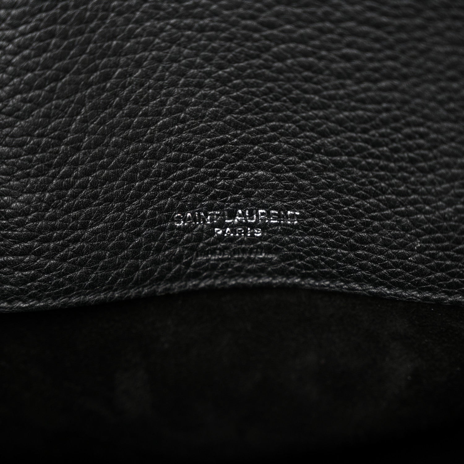 Saint Laurent Grained Calfskin Small Supple Sac De Jour Black 6 of 11