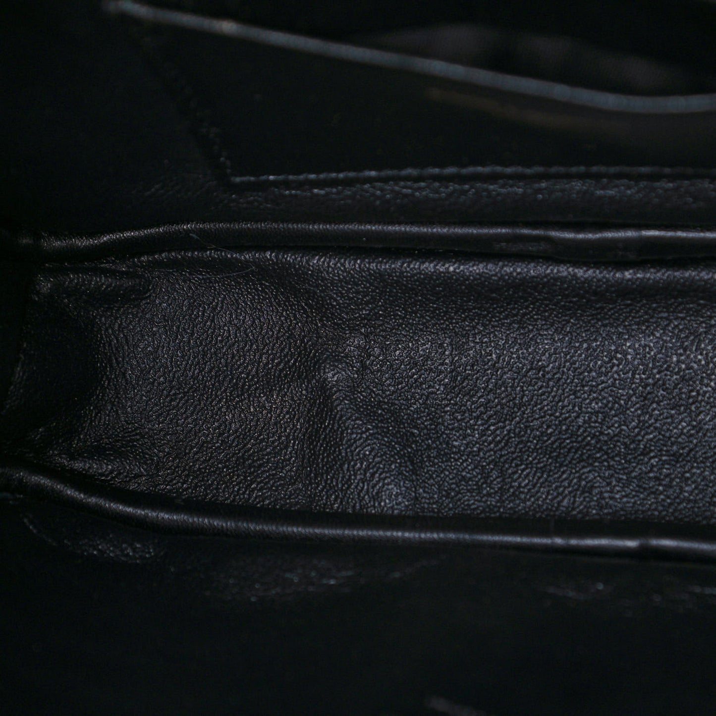 Grain De Poudre Matelasse Monogram Mini Lou Camera Bag Black