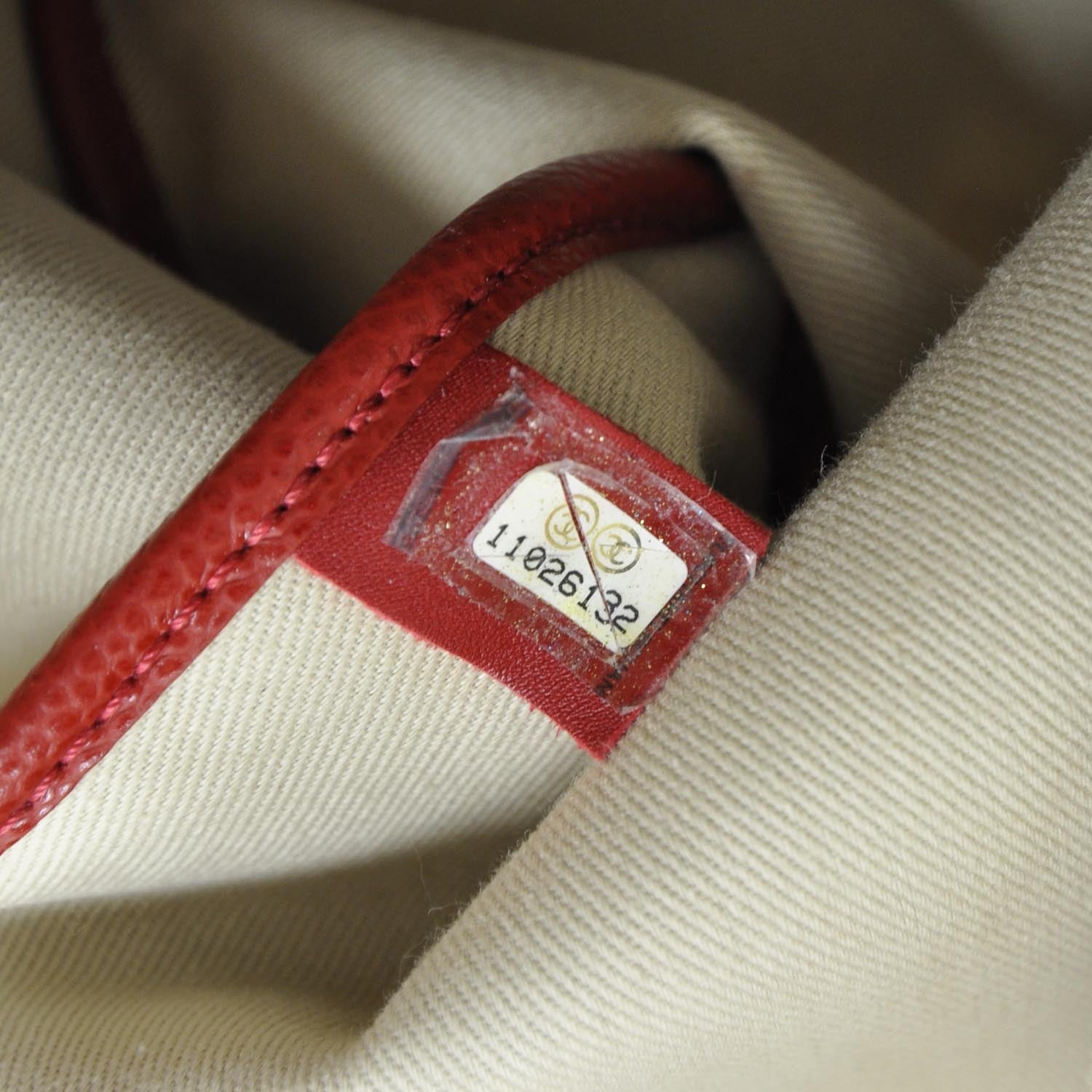 Chanel Coated Canvas Le Train Bag 8 of 8