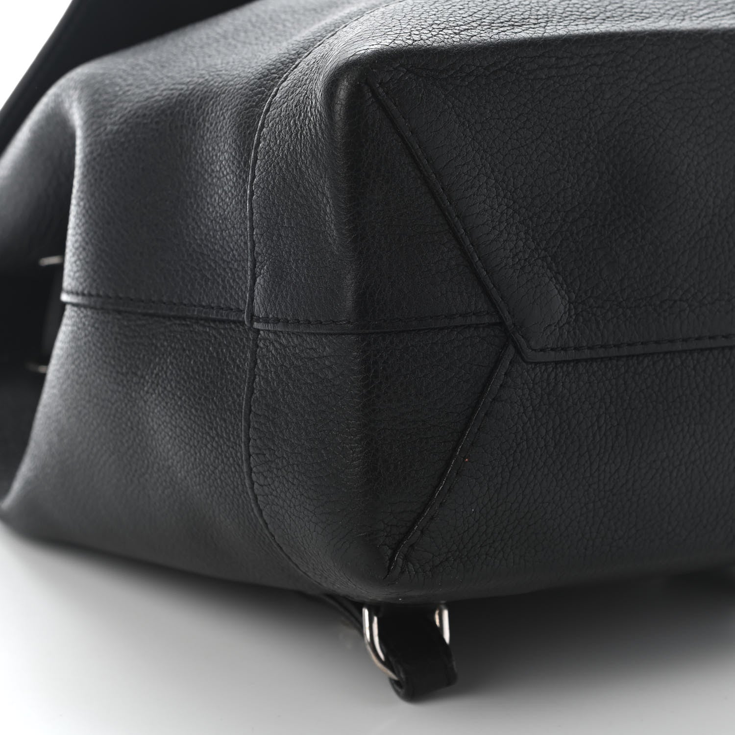 Louis Vuitton Calfskin Lockme Backpack Black 8 of 9