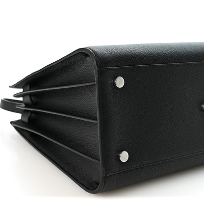 Saint Laurent Grained Calfskin Small Sac De Jour Black 9 of 12