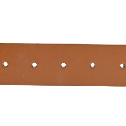 Gucci Selleria Calfskin Nickel Interlocking G 37mm Belt 90 36 Cuir 5 of 5