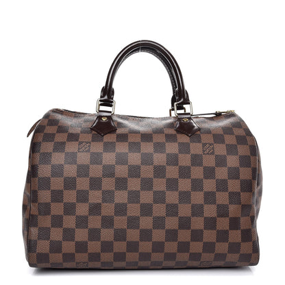 Louis Vuitton Damier Ebene Speedy 30 1 of 12