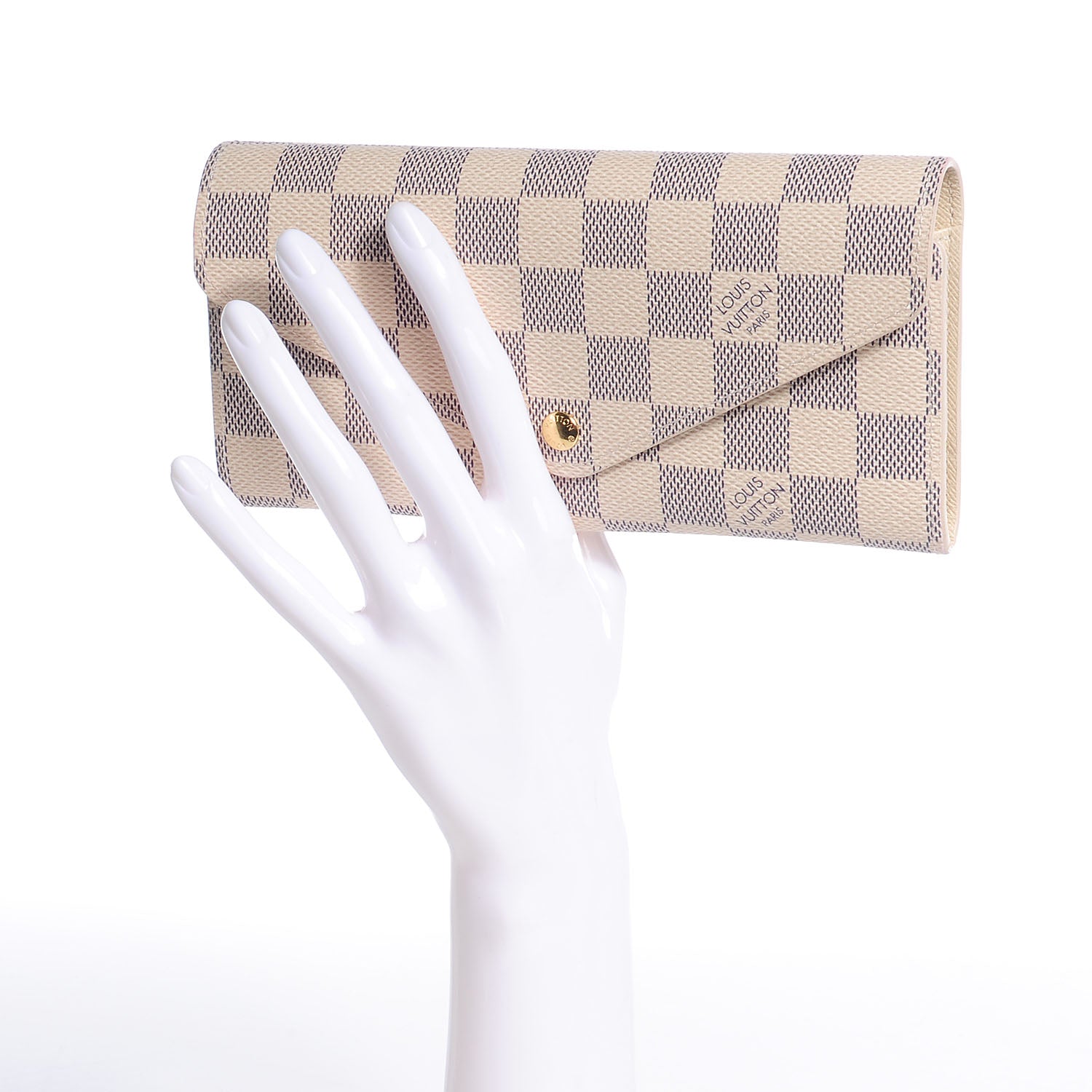 Louis Vuitton Damier Azur Josephine Wallet 2 of 8