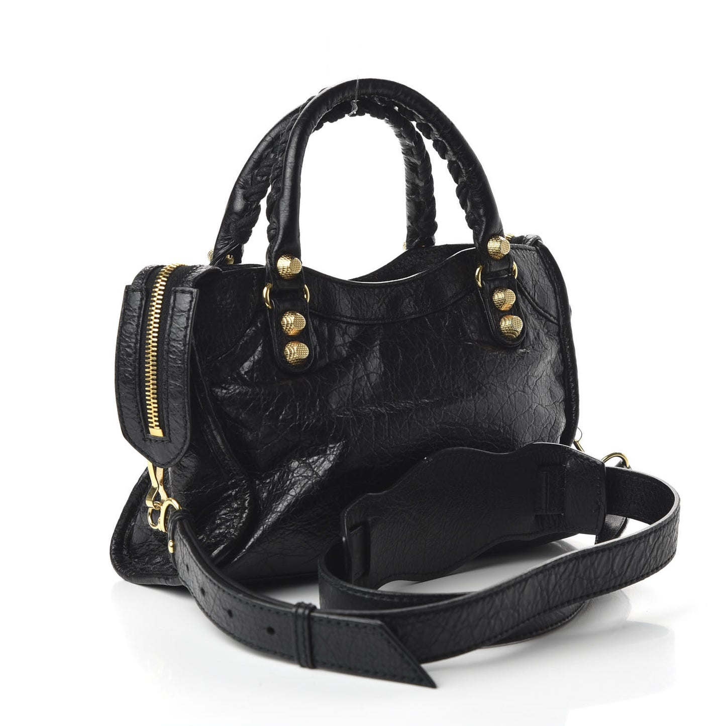 Agneau Giant 12 Gold Hardware Mini City Black