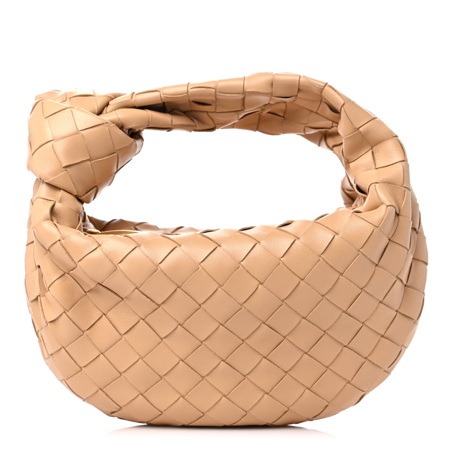 Nappa Intrecciato Mini Jodie Almond