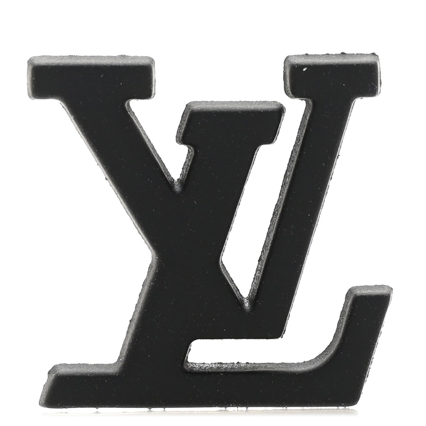 LV Initial Pin Black