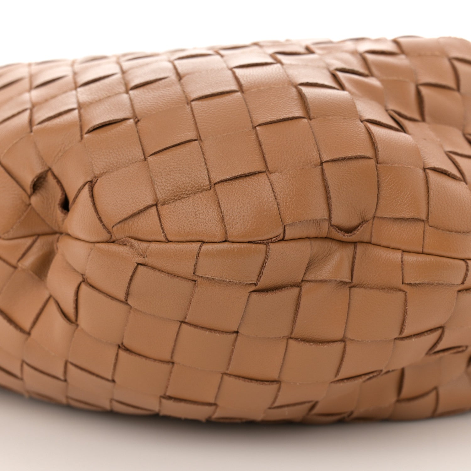 Bottega Veneta Nappa Intrecciato Teen Jodie Hobo Caramel 10 of 12