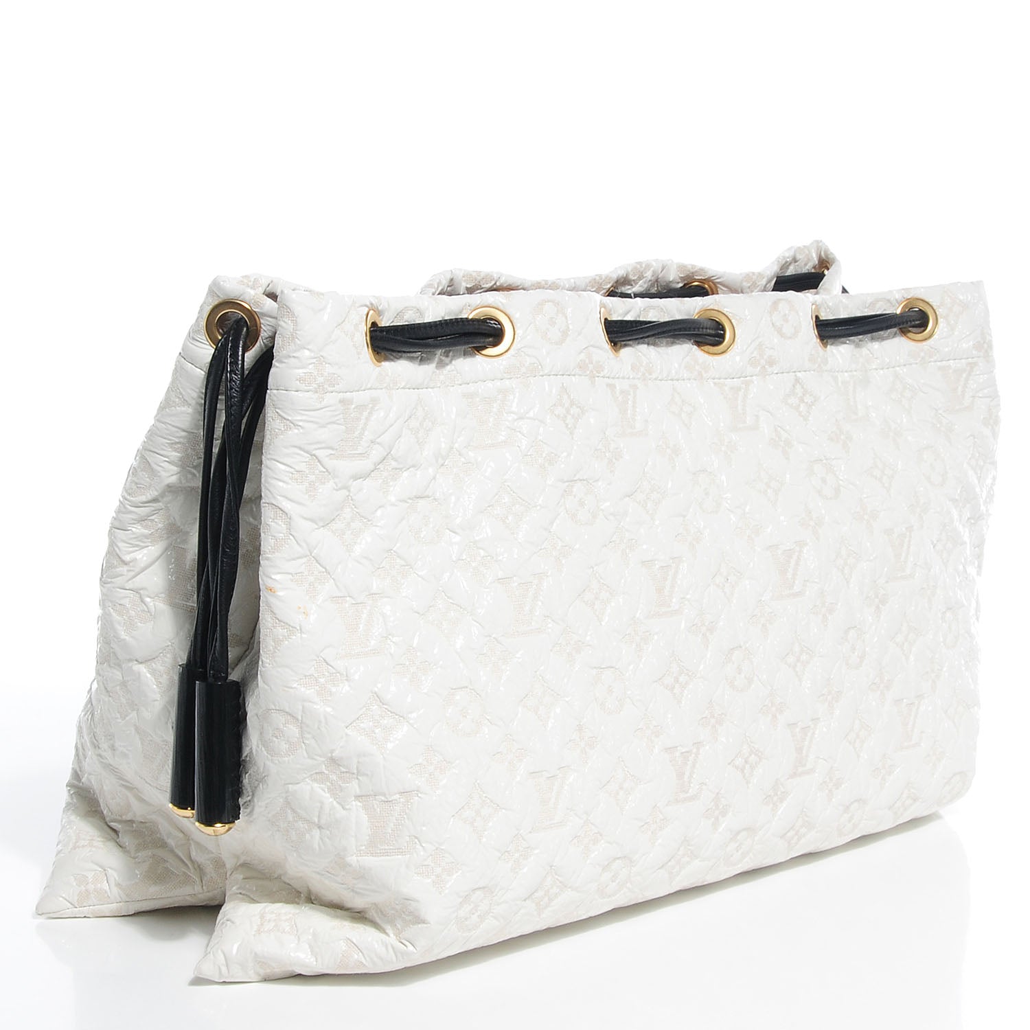 Louis Vuitton Vinyl Monogram Squishy Inventeur White 3 of 7