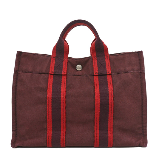 Canvas Fourre Tout PM Burgundy