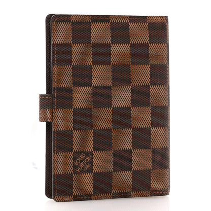 Louis Vuitton Damier Ebene Small Ring Agenda Cover 3 of 11