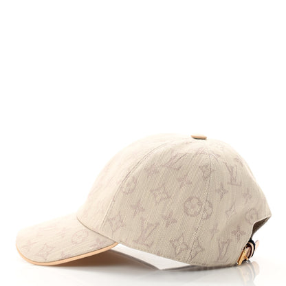 Louis Vuitton Cotton Monogram Jacquard Be My Cap M Beige 3 of 10