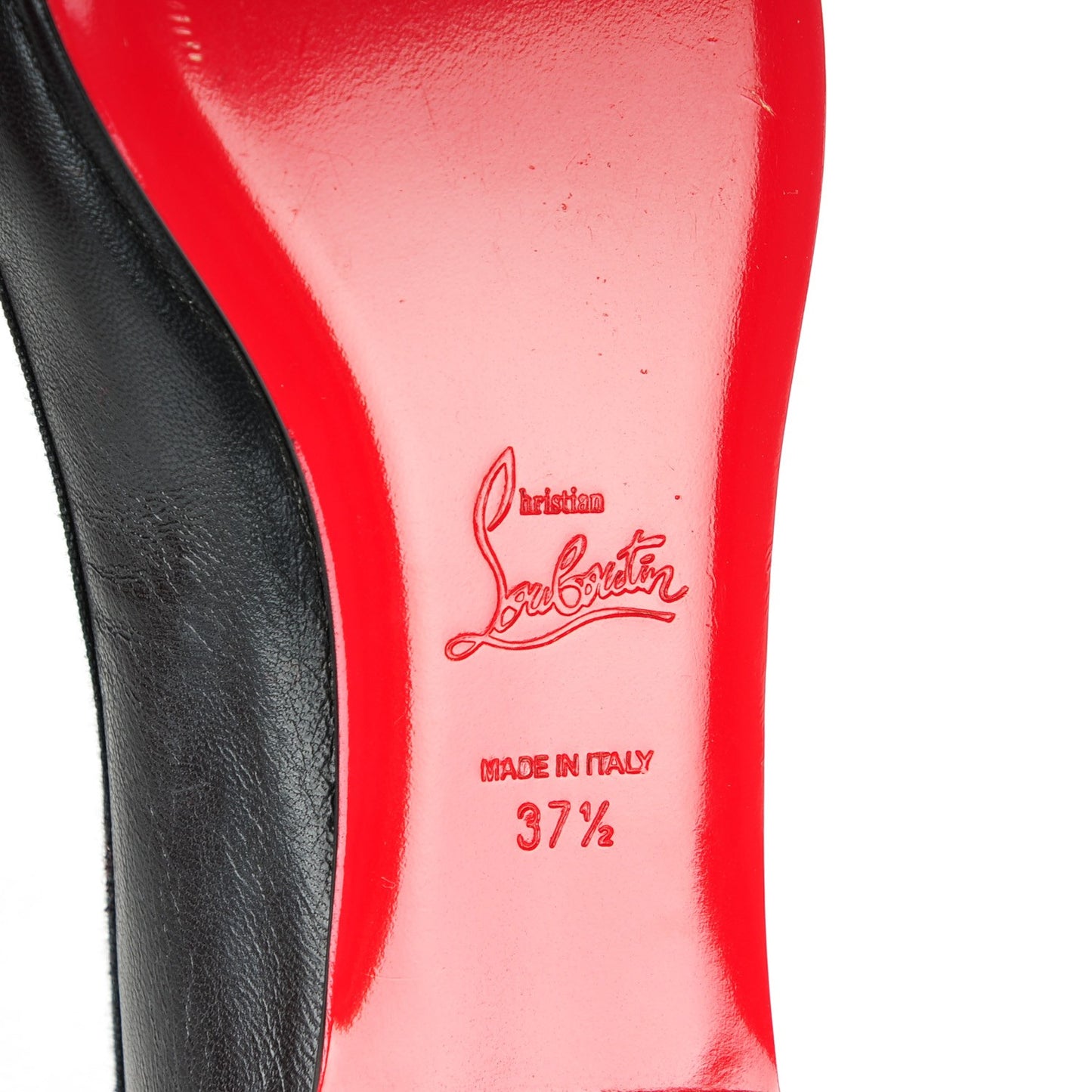 Nappa Rosella Flats 37.5 Black