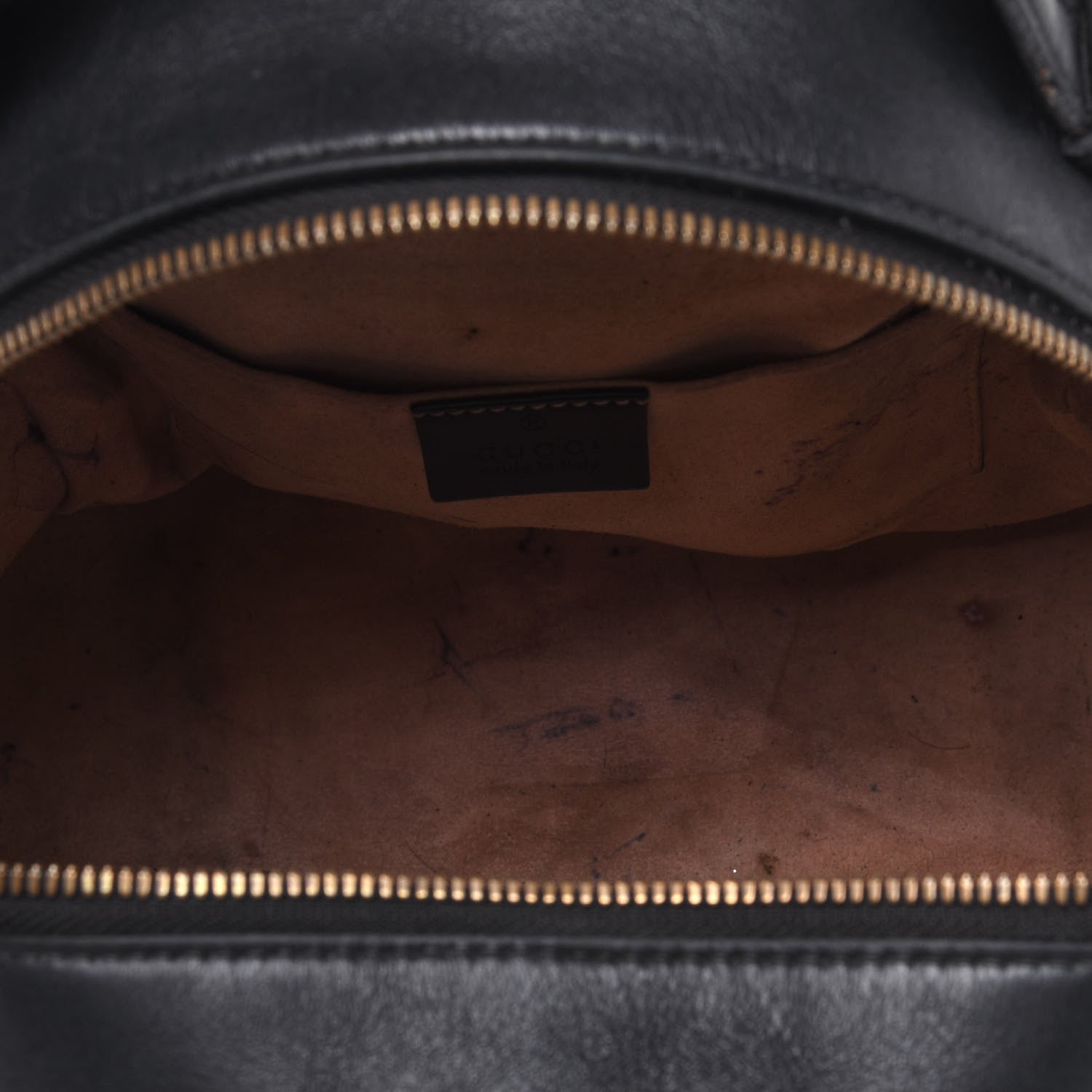 Gucci Calfskin Matelasse GG Marmont Dome Backpack Black 4 of 24