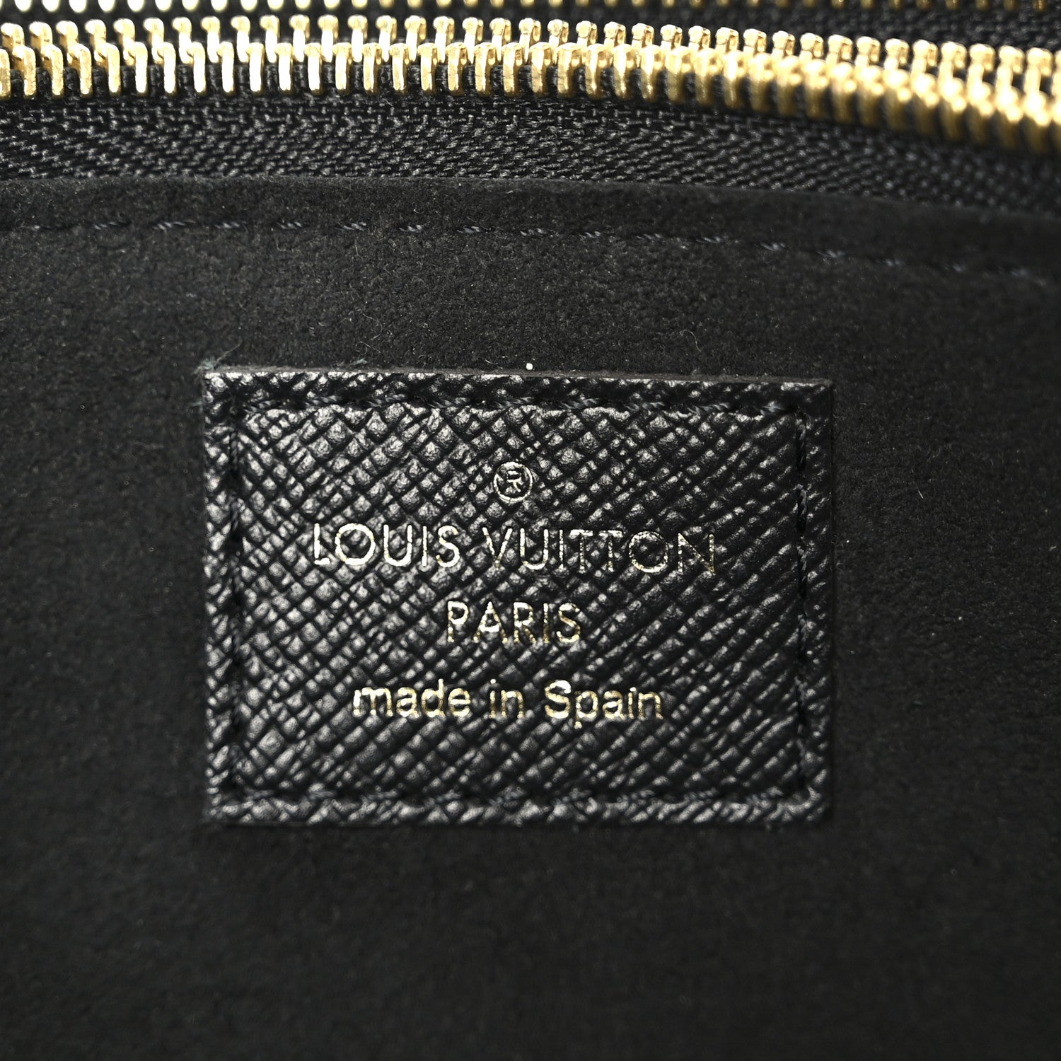 Louis Vuitton Monogram Giant Jungle Pochette Double Zip Black 8 of 13